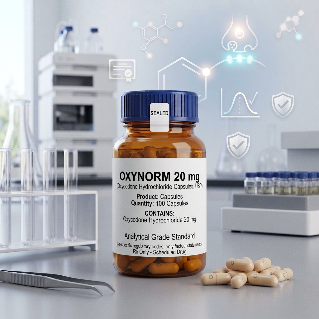 Oxynorm 20 mg prescription pain medication information